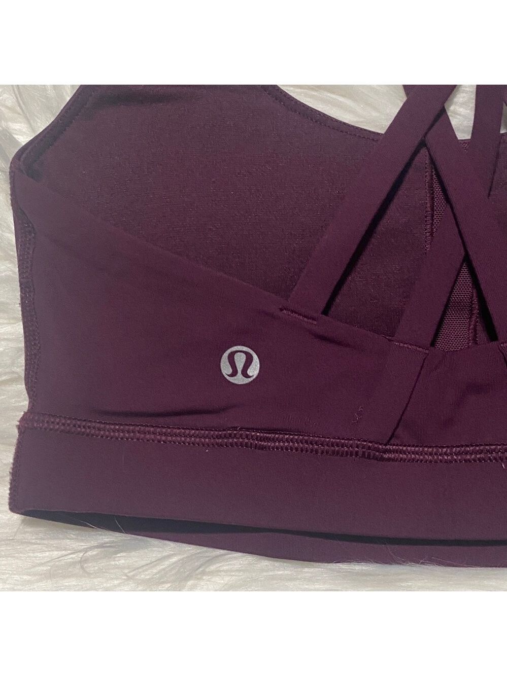 Lululemon Athletica Deep Purple Sports Bra - Picture 2 of 4